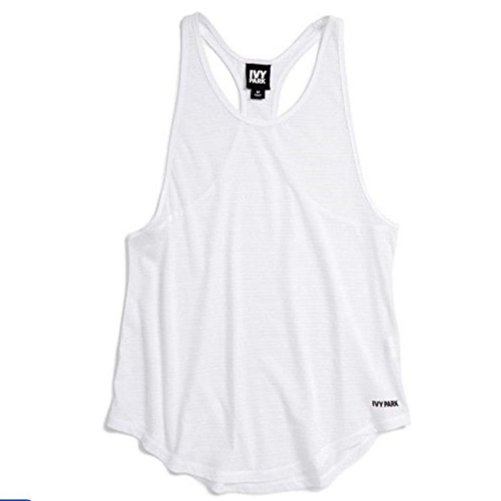 IVY PARK Racerback Stripe Tank Top
